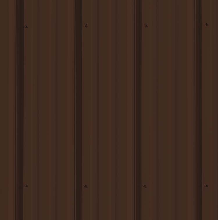 Brown panel color example