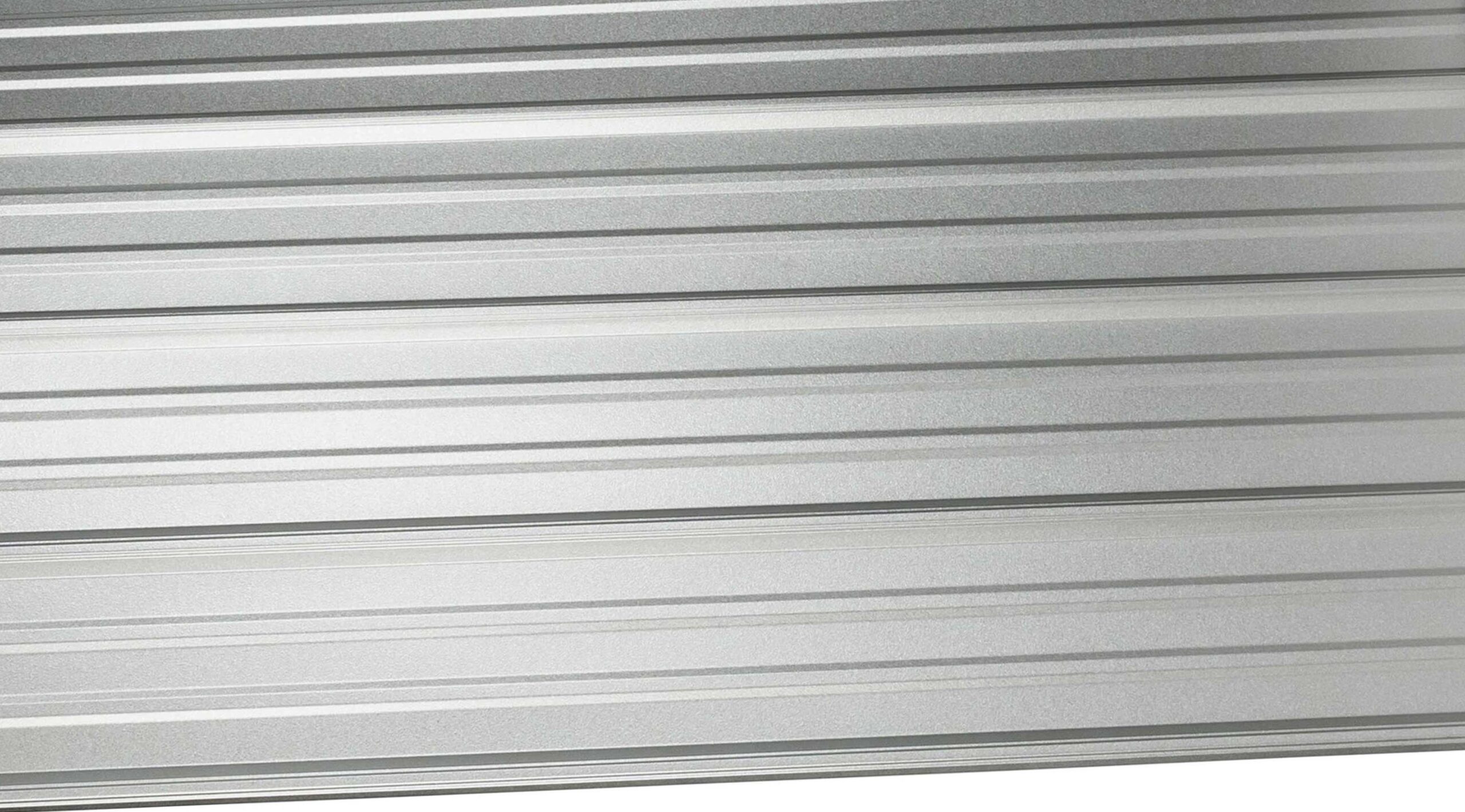 Example of bare or acrylic coated galvalume metal offered by Heartland Metal and Building Supplies in Marion, Illinois